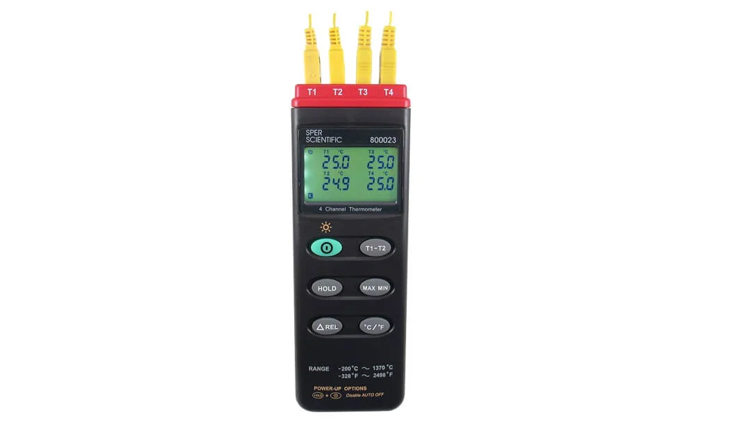 Máy đo nhiệt độ 4 kênh 800023 Sper Scientific