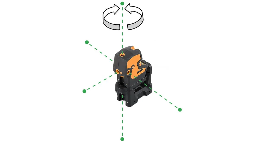 Máy cân bằng laser ngoài trời CrossPointer5 Green - Geo Fennel - Ảnh 4 | Le Quoc Equipment