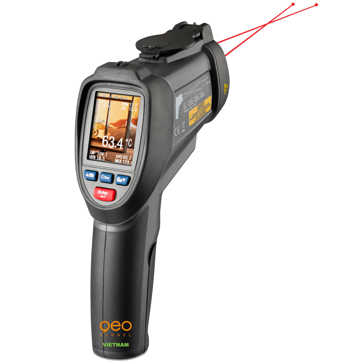 Camera đo nhiệt độ từ xa FIRT1000 Datavision | Camera nhiệt độ